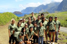 CTAHR Meaningful Experience group on Moloka‘i